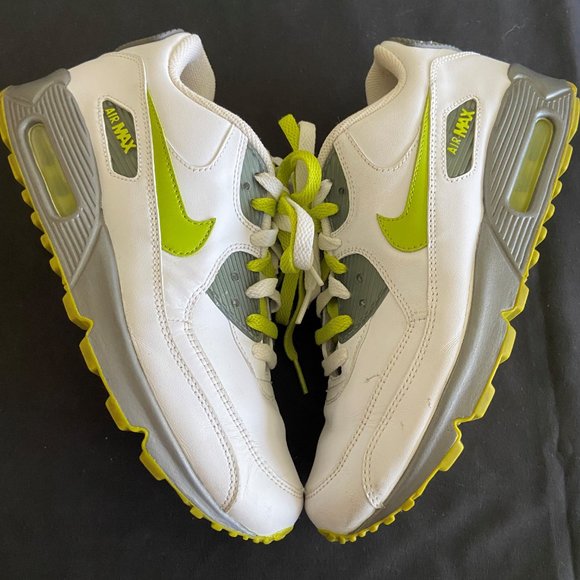 Nike Air Max 90 2006 White/ Cactus Women's SZ: 9 - Picture 3 of 7